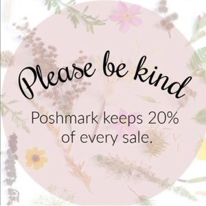 I love offers! But please remember the Poshmark take ✅